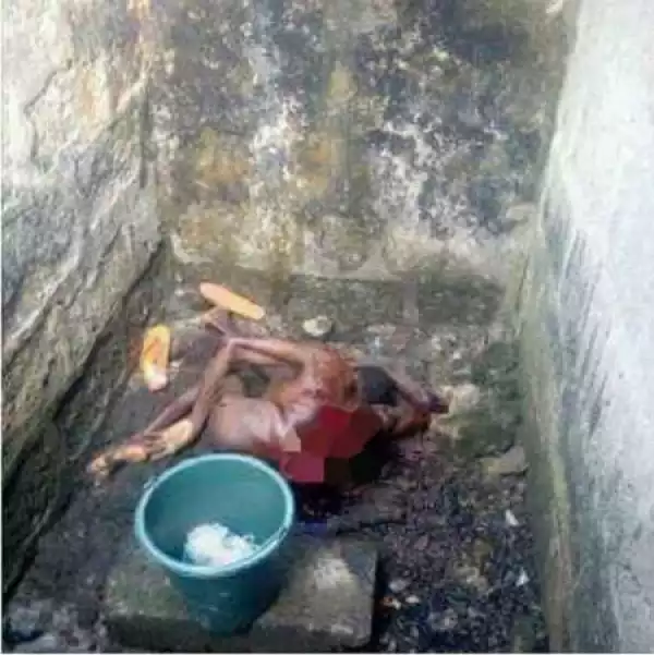 Graphic Photo: Unknown Ritualists Slaughter Hunchback Boy in Delta State